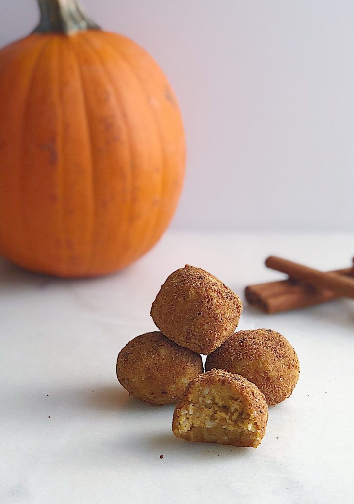 Pumpkin Spice with Pumpkin Background